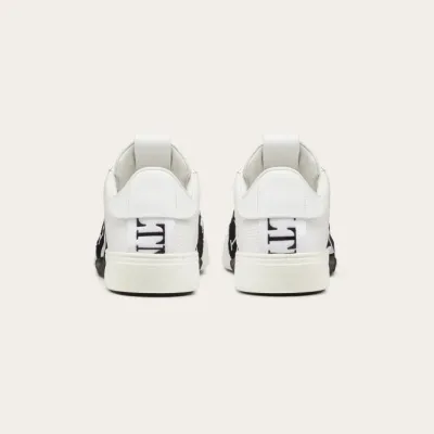 VALENTINO Lace-up calfskin sneakers for ladies