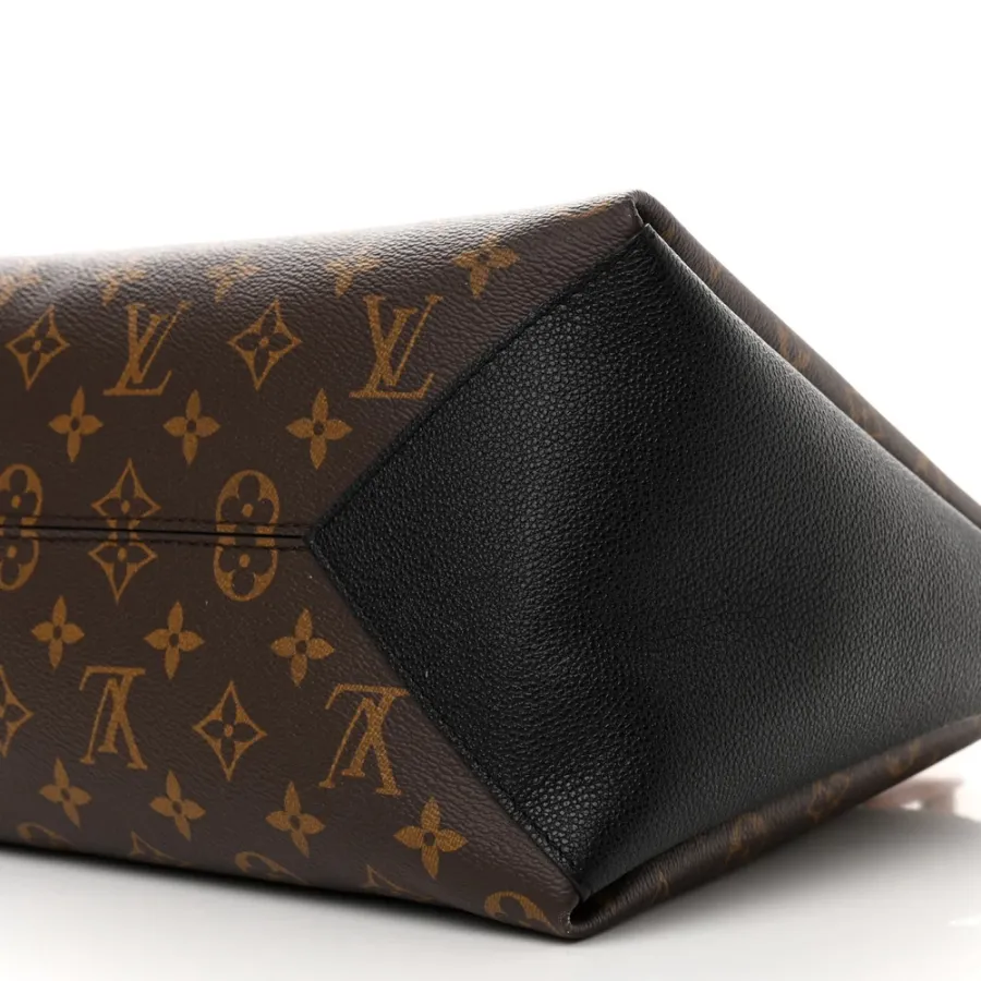 Louis Vuitton Vendome MM Black Monogram Canvas Gold Hardware