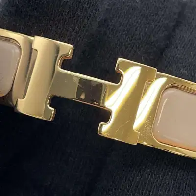 HERMES Clic crack Size PM Marong rasseH700001F Gold Plated Enamel