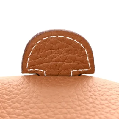 Hermès Evelyne III PM Brown Taurillon Clemence Leather