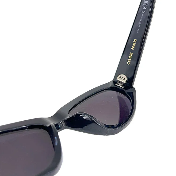 Celine glasses black/white/marine green/blue/pink lavender color Size 57口17-135