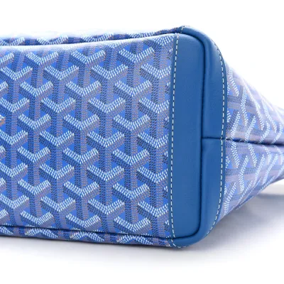 Goyard Artois Tote PM Sky Blue Goyardine Canvas