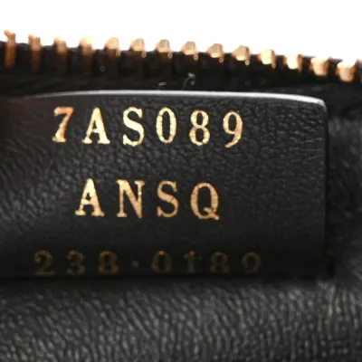 Fendi Nano FF 1974 Fendigraphy Hobo Charm Tobacco/Moro Jacquard Fabric Gold Hardware