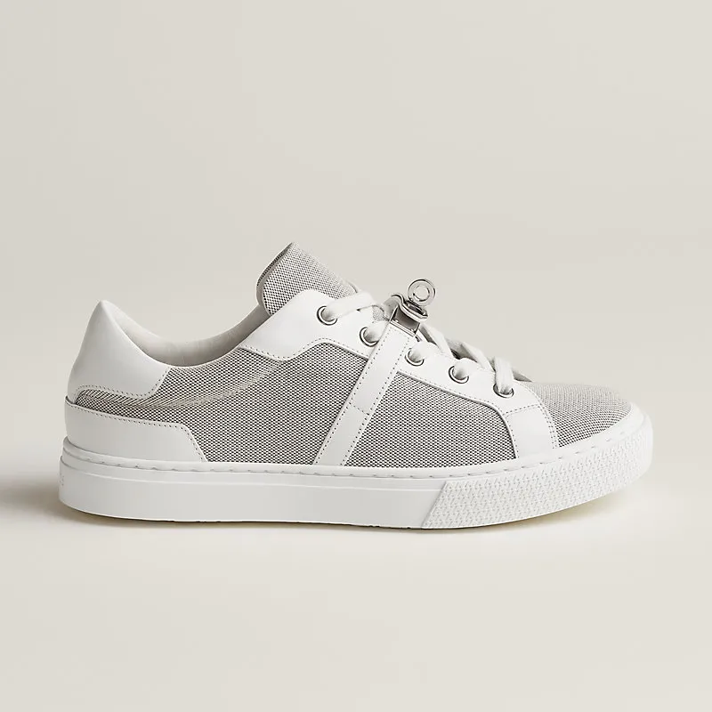 HERMES Day Sneakers Grey Sports Shoes