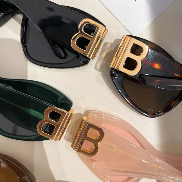 Balenciaga glasses black/leopard/green/brown/pink/white color Size 55口17-130 - Image 7