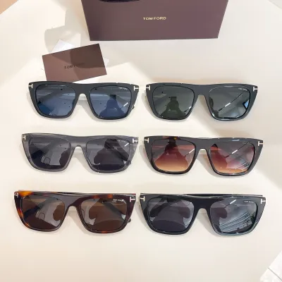 Tom Ford square frame glasses black/green/blue/grey/leopard brown/leopard rust color Size 56口18-145