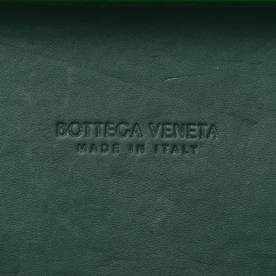 Bottega Veneta Mini Intrecciato Knot on Strap Metallic Envy Calfskin Leather