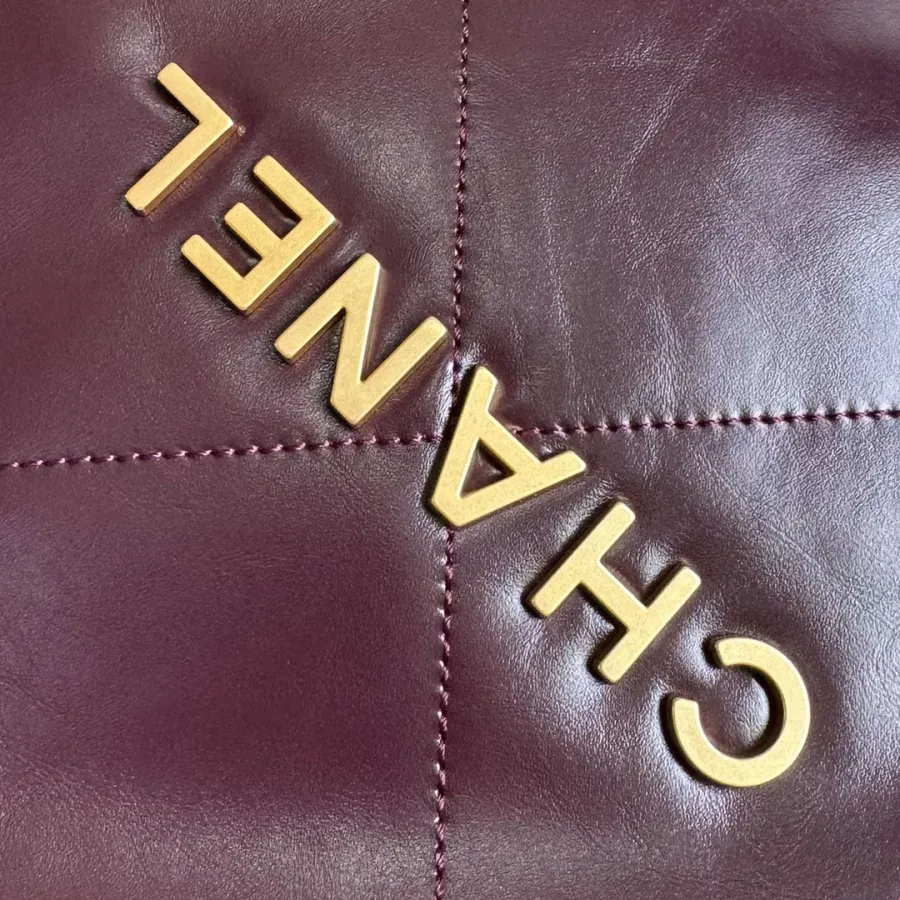 Chanel 22bags Wine Red / Mint green Shoulder Bags