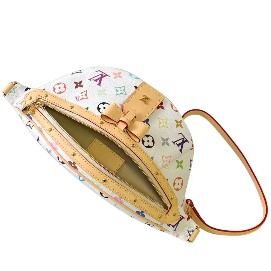 Louis Vuitton x Murakami Takashi High Rise Multicolor White Gold Hardware