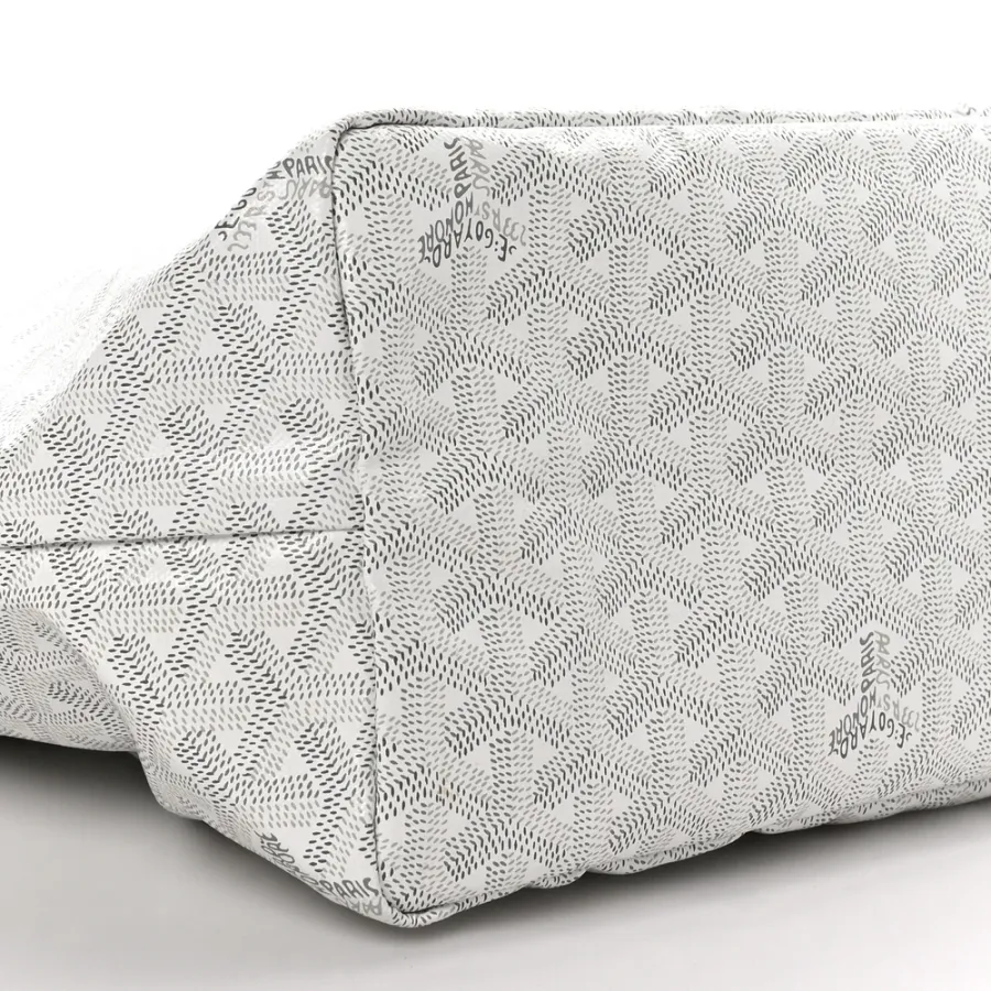 Goyard Saint Louis PM Off White Goyardine Canvas