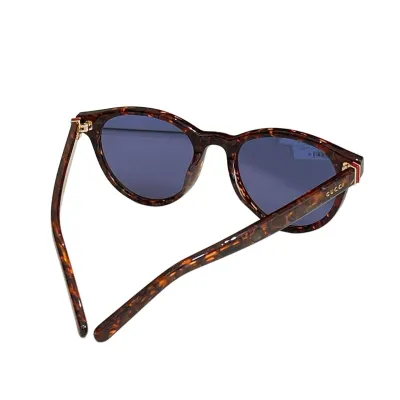 Gucci Boston frame glasses leopard blue/leopard brown/black color Size 58口14-145