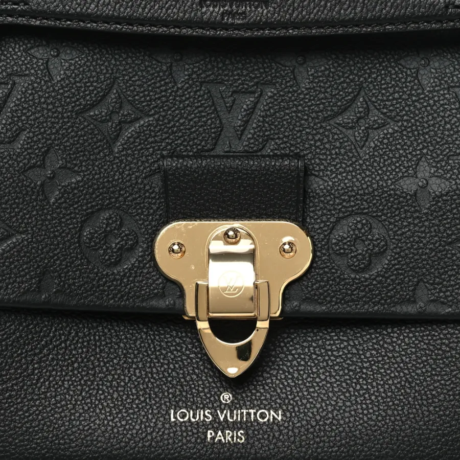 Louis Vuitton Vavin PM Black Empreinte Leather Gold Hardware