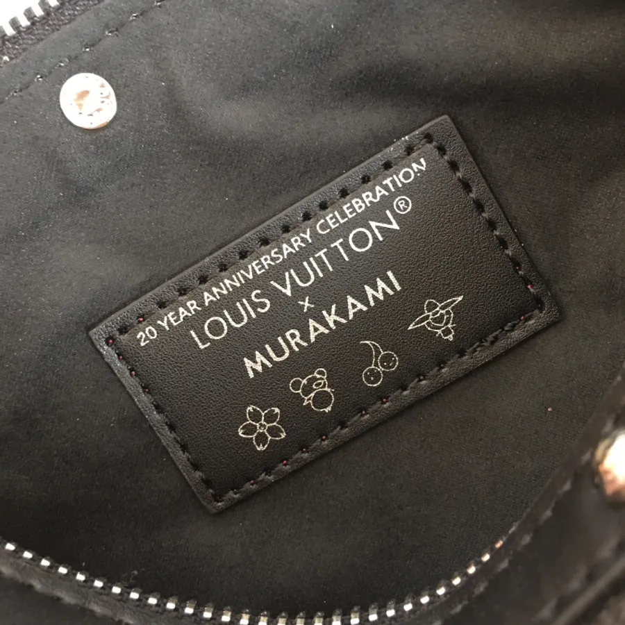 Louis Vuitton x Murakami Takashi Pochette Accessoires Multicolor White/Black With Gold/Silver Hardware