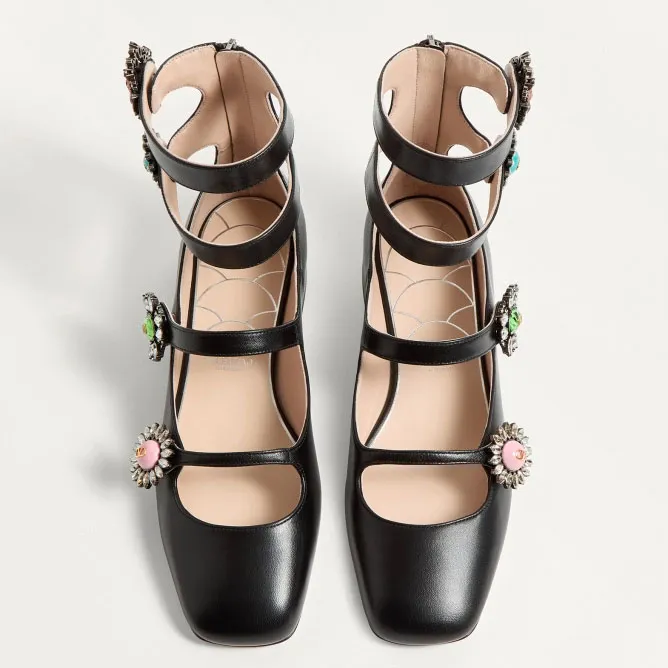 VALENTINO Sheepskin Ballet (heel 2 cm high)