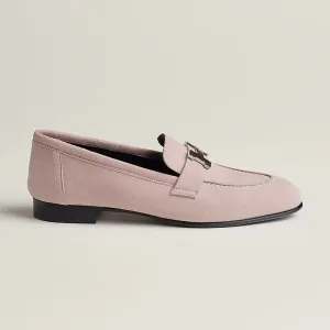 HERMES Paris Pink Loafers