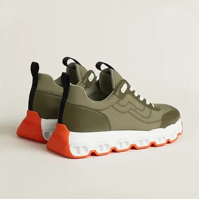 HERMES lmpulse Sneakers Green Sports Shoes