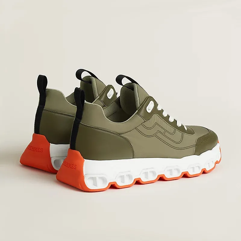 HERMES lmpulse Sneakers Green Sports Shoes