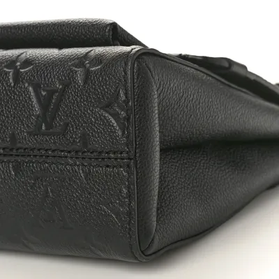 Louis Vuitton Vavin PM Black Empreinte Leather Brass Hardware