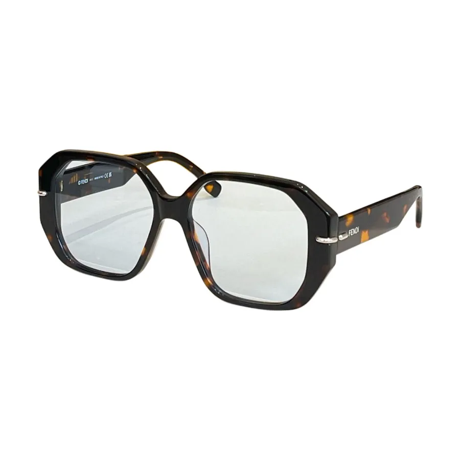 Fendi glasses black/grey/rust black/red/leopard/eggplant/transparent leopard/transparent black color Size 56口18-145