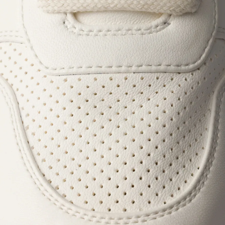 PRADA white lIvory color leather sneakers