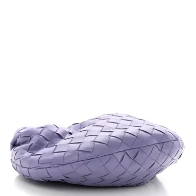 Bottega Veneta Mini Intrecciato Jodie Lavender Nappa Leather