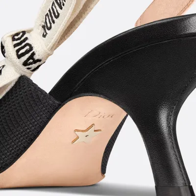 Dior black  stiletto heels
