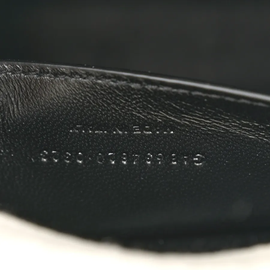 Saint Laurent Medium Jamie Bag Vanilla Ice Crinkle Monogram Cotton Patchwork Aged Gold Hardware