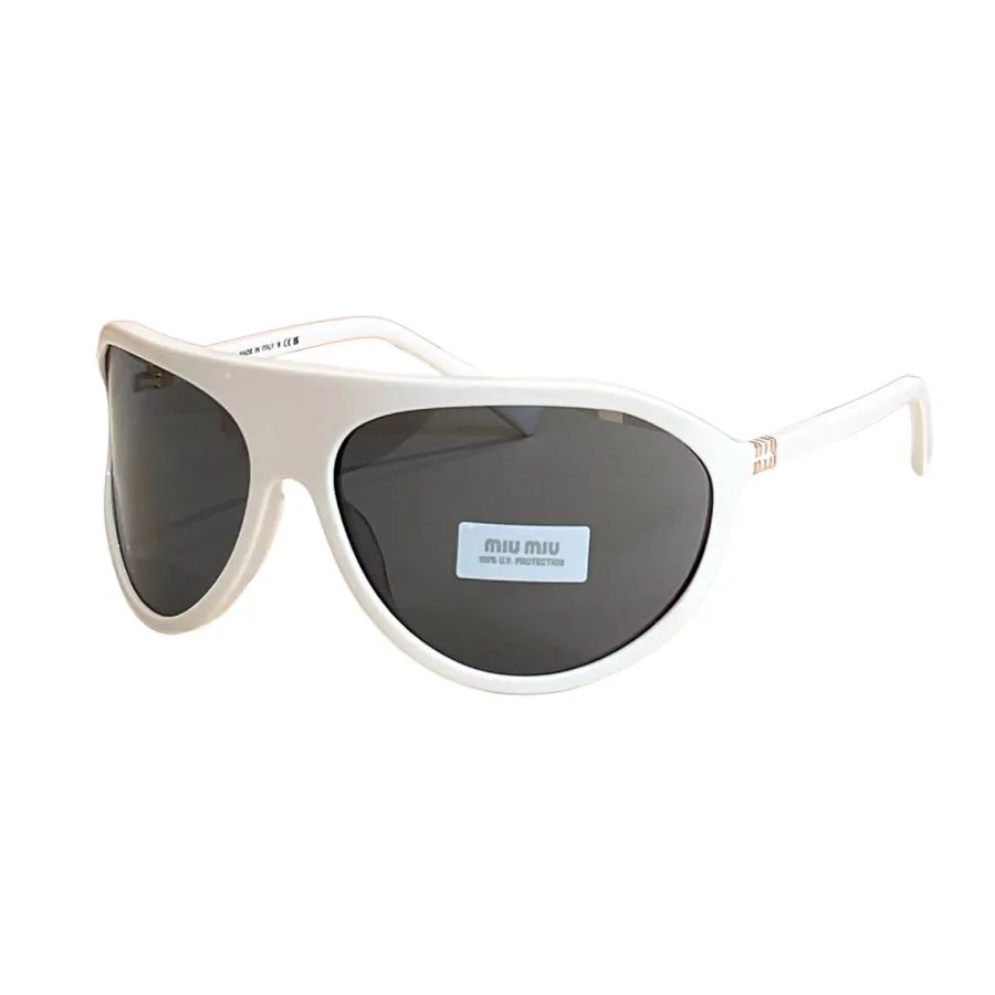 Miu Miu Pilot glasses black/black white/leopard/eggplant/black brown/white/coral color Size 75口16-110