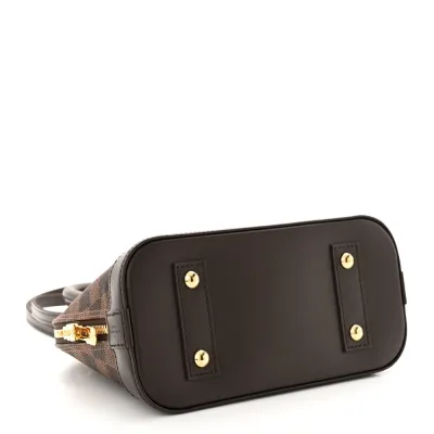 Louis Vuitton Alma BB Damier Ebene Canvas Gold Hardware