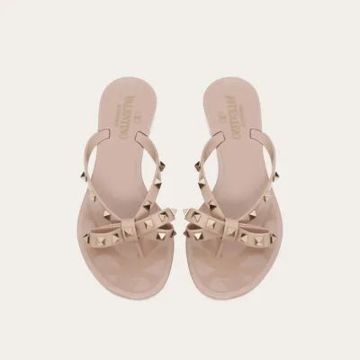 VALENTINO Rubber rivet toe sandals