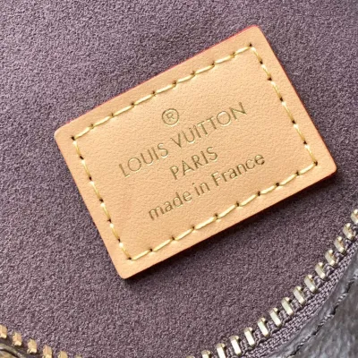 Louis Vuitton Side Trunk MM Monogram Canvas Brown/Grey Gold Hardware