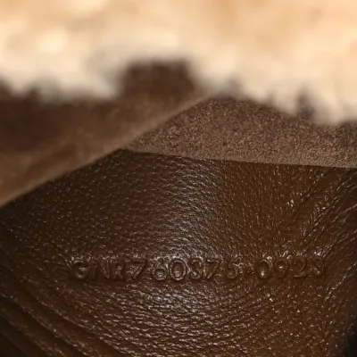 Saint Laurent Mini Le 5 À 7 Hobo Natural Beige Shearling Gold Hardware