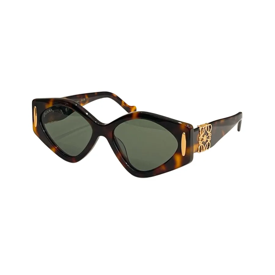 Loewe glasses white/black/black green/black rust/leopard green/leopard brown color Size 51口21-140