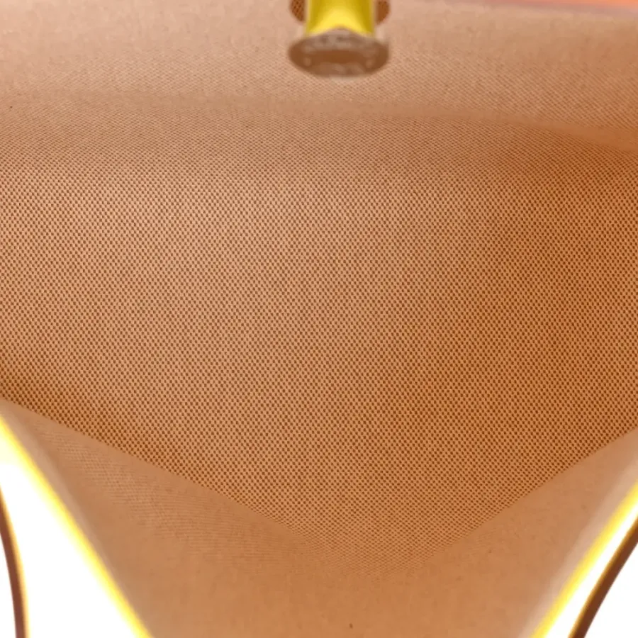 Hermès H Berline Herbag Zip 31 PM Lime Toile & Vache Hunter Leather Palladium Silver Hardware