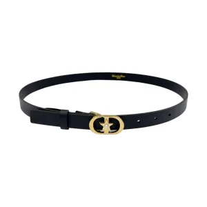 Dior Women' s Lucky 30 Montaigne Star Buckle Belt In Black/Red/White/Pink/Musturd/Brown/Khaki/Silver/Gold/Blue/Grey Calfskin With Gold/Silver Hardware 20mm