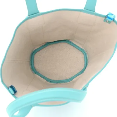 Goyard Belharra PM Bleu Turquoise Goyardine Canvas