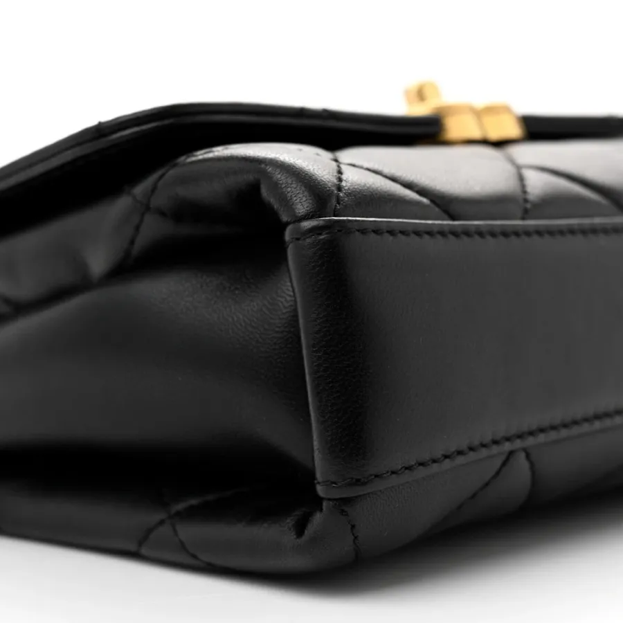 Mini Flap Bag |  Quality Handbags Quilted Lambskin Leather Shoulder Bags