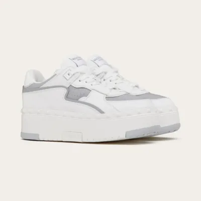 VALENTINO FREEDOTS XL Women's calf leather sneakers