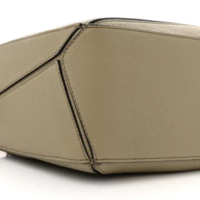 Loewe Puzzle Bag Small Artichoke Green Calfskin Leather