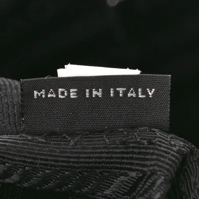 Prada Mini Re-Edition 2005 Bag Black Tessuto Nylon & Saffiano Leather Silver Hardware