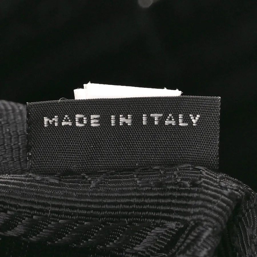 Prada Mini Re-Edition 2005 Bag Black Tessuto Nylon & Saffiano Leather Silver Hardware