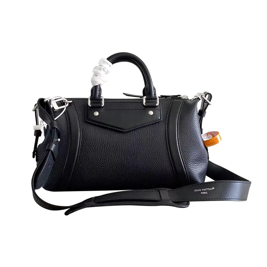 Louis Vuitton Biker PM Black Lambskin Leather Silver Hardware