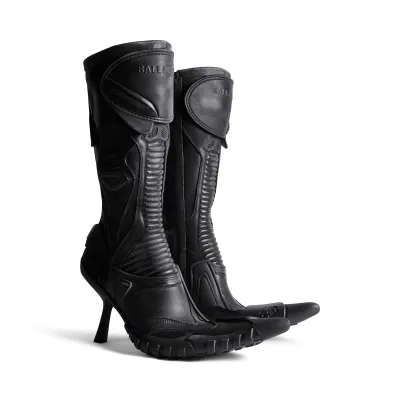 BALENCIAGA BIKER  90mm Ankle Boots