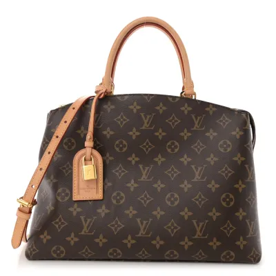 Louis Vuitton Grand Palais MM Monogram Canvas Gold Hardware