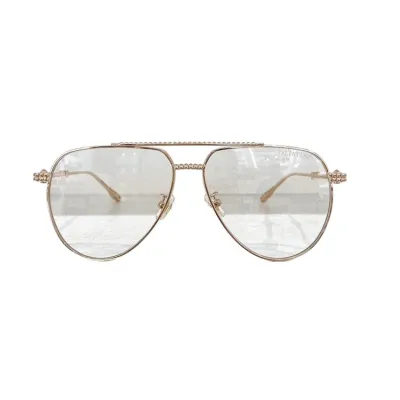 Valentino Pilot glasses rose gold/black gold/eggplant/gun black/green/gold/brown color Size 59口14-145