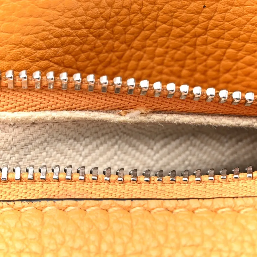 Loewe Puzzle Bag Mini Narcissus Yellow Calfskin Leather