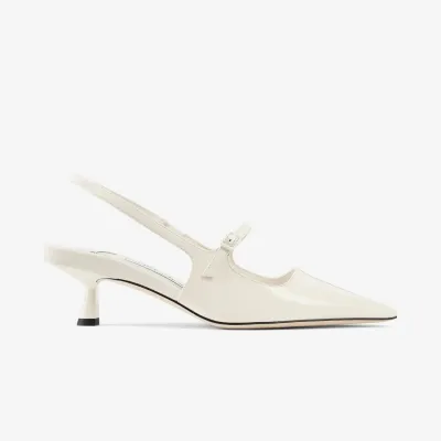 JIMMY CHOO Patent leather heels with pointed toes