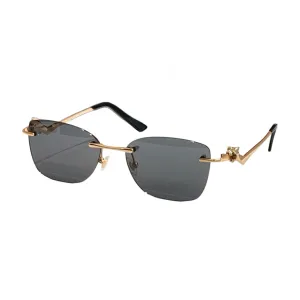 Cartier glasses black gold/black silver/brown gold/black rose gold/blue/brown rose gold/silver/leopard color Size 57口17 140