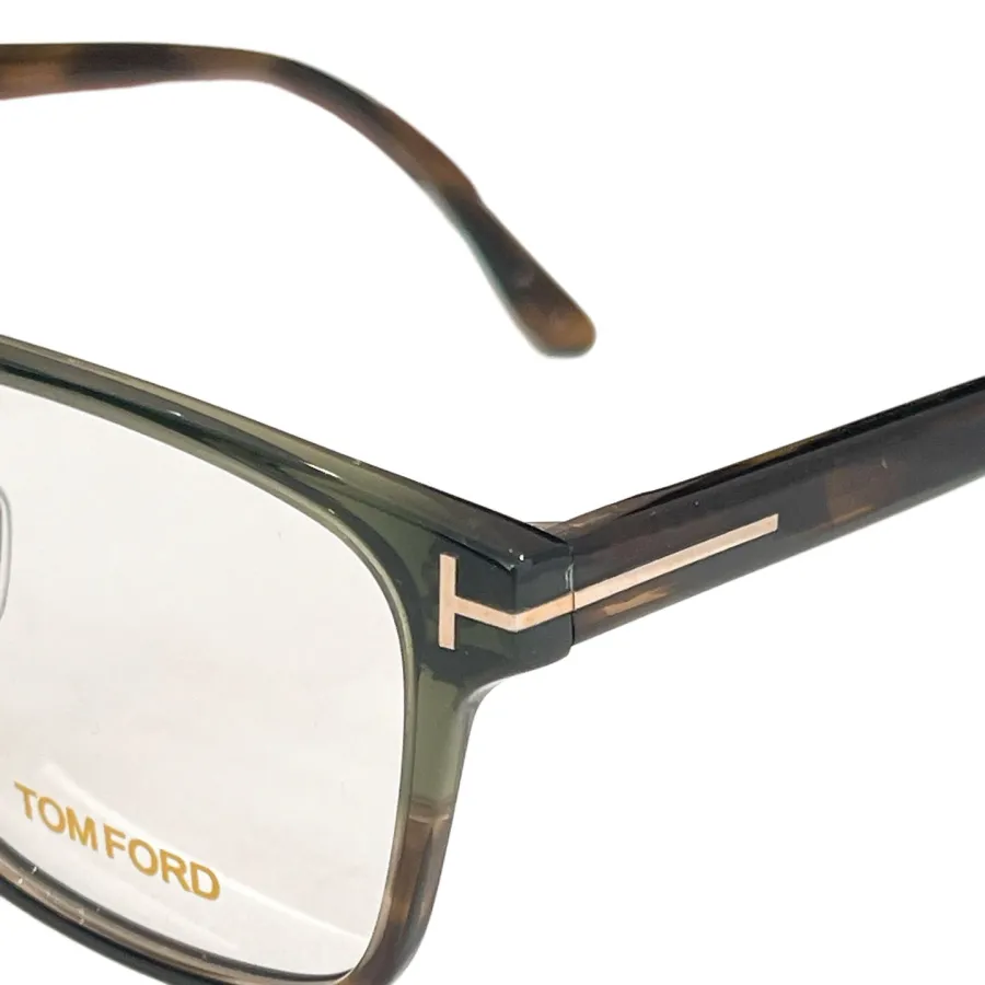 Tom Ford square frame glasses green/black/grey/blue/leopard/citron color Size 55口17-145