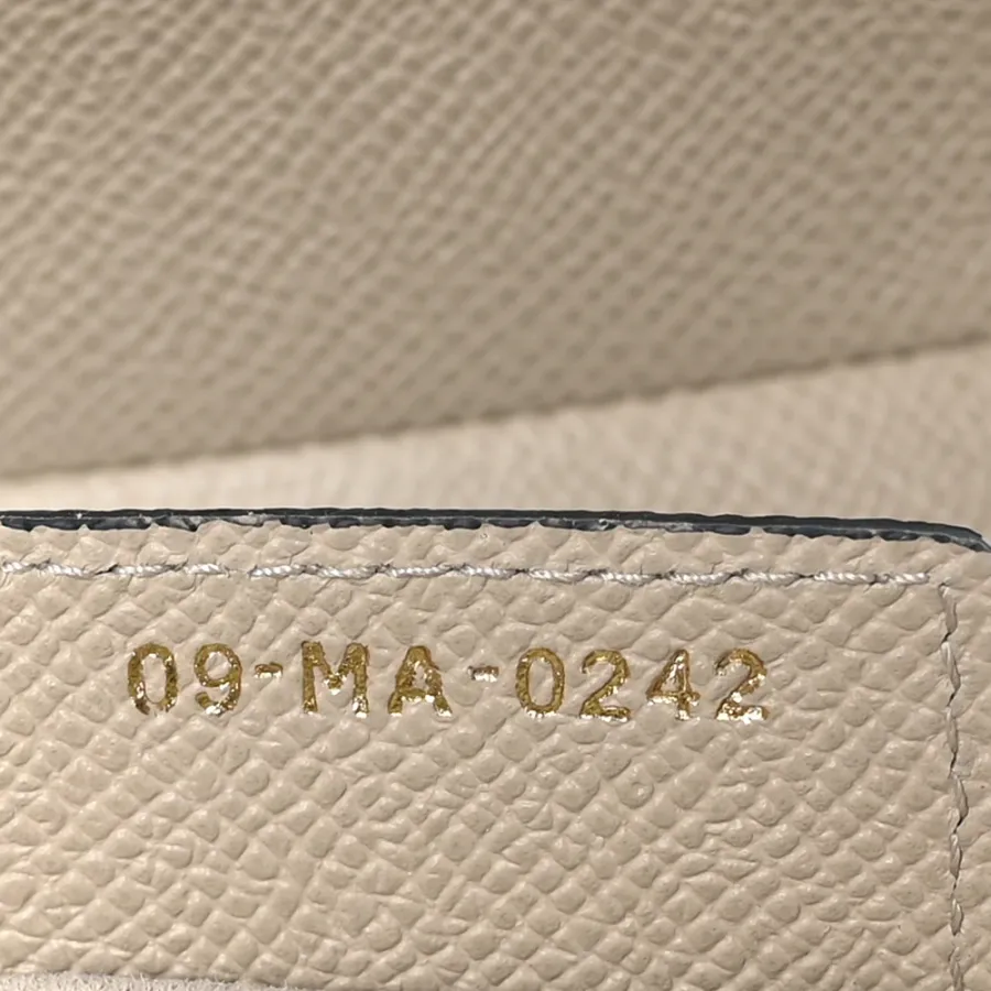 Dior Medium Saddle Bag Sand Grained Calfskin Leather Gold Hardware